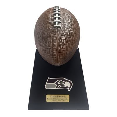 Seahawks Football Cremation Urn