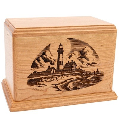 Shore Lighthouse Cremation Urn