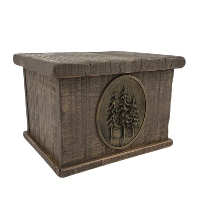 Simplicity Wilderness Large Wooden Urn