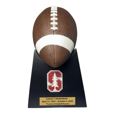 Stanford Cardinal Football Cremation Urn