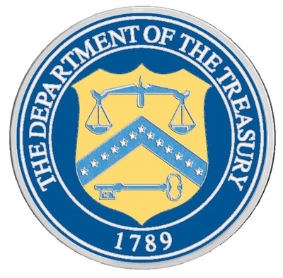 The Department of Treasury Medallion