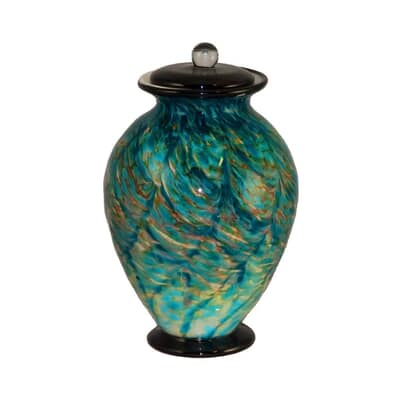 Tide Glass Cremation Urn For Two