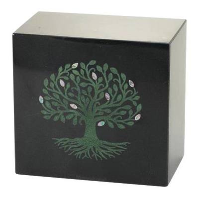 Tree of Life Marble Cremation Urn