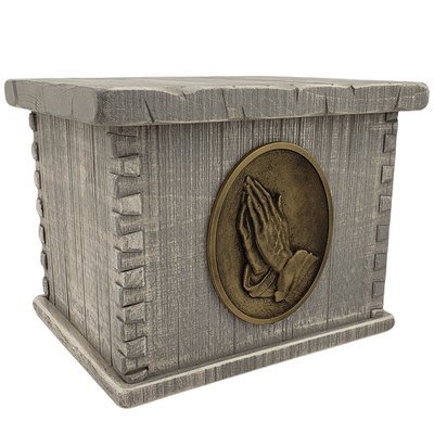 Trinity Praying Hands Companion Cremation Urn