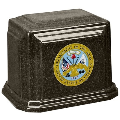 United States Army Court Cultured Urn