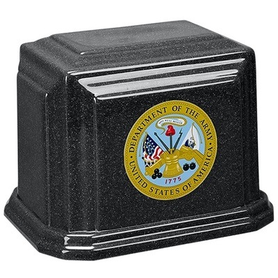 United States Army Grey Cultured Urn