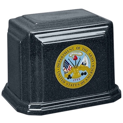 United States Army Midnight Cultured Urn