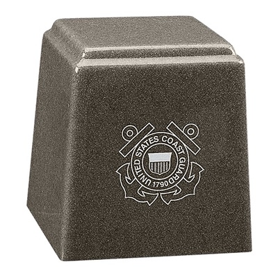 United States Coast Guard Rock Cultured Urn