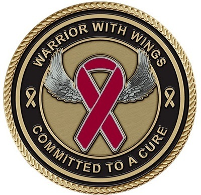 Warrior with Wings Myeloma Medallions