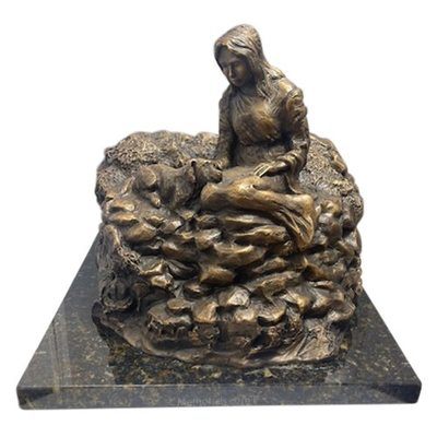 Woman Resting Cremation Urn