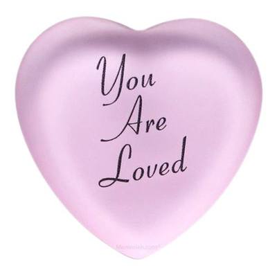 You are Loved Pink Keepsake Stones